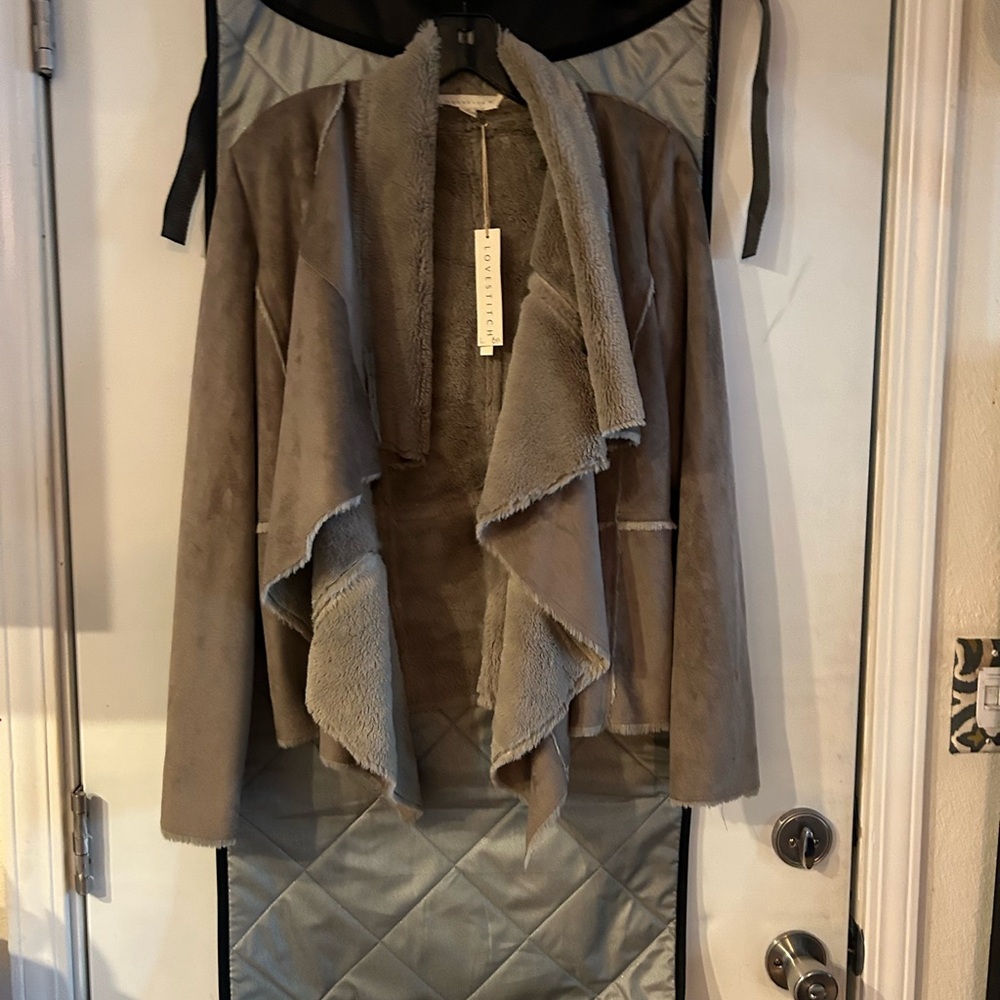 Lovestitch super soft jacket NWT